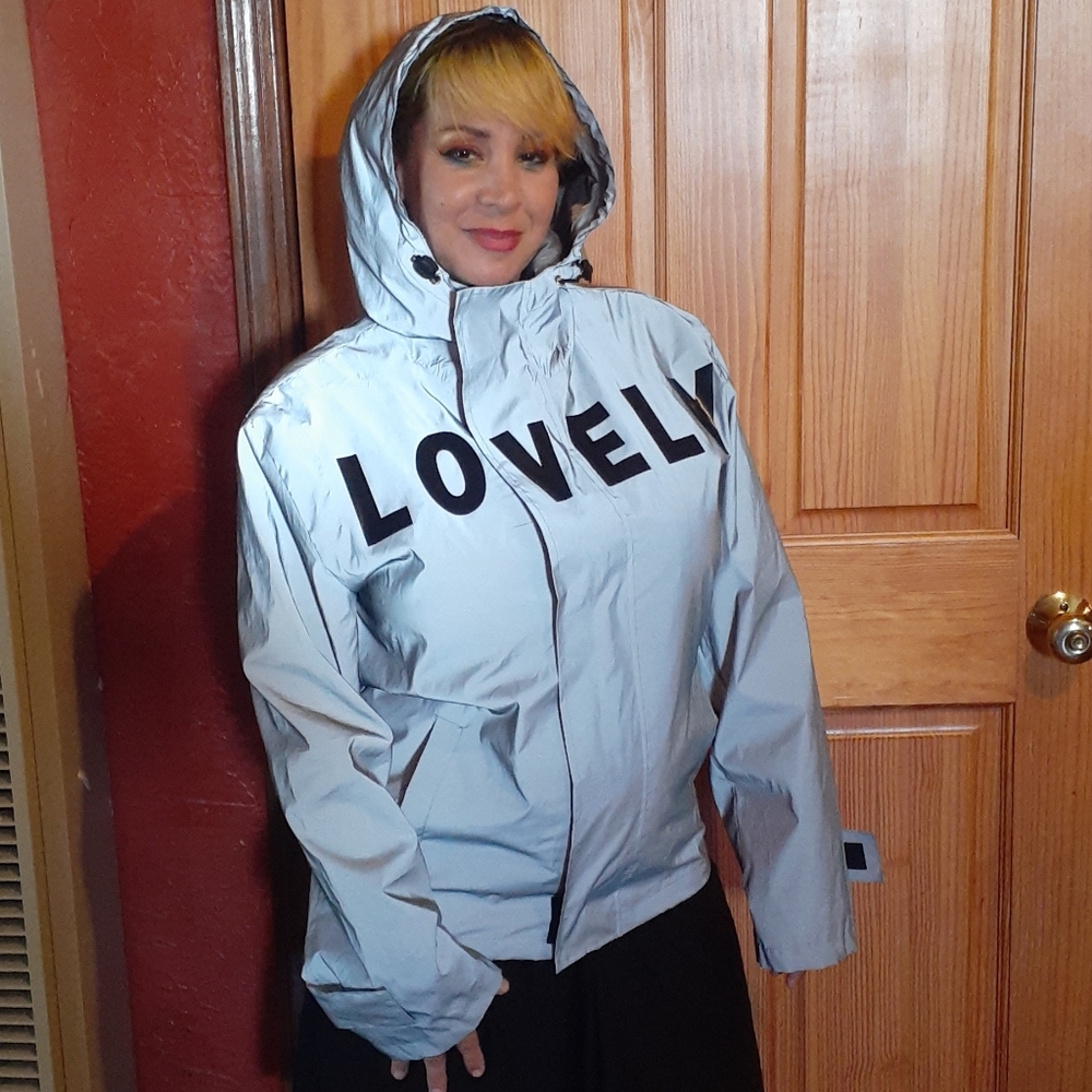 LOVELY SILVER TONE JACKET